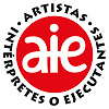 Logo AIE presentaciones positivo letras negras mini