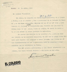 Le Colegio en perspective