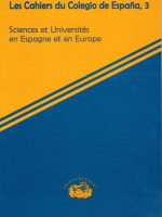 Sciences et Universités en Espagne et en Europe Sciences et Universités en Espagne et en Europe