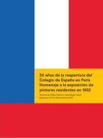 30 años de la reapertura del Colegio de España en París 30 años de la reapertura del Colegio de España en París